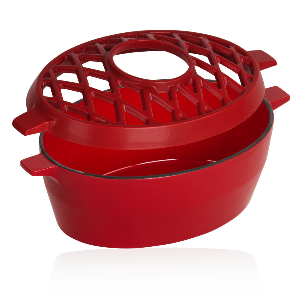 Humidificateur, 2,7 litres, en fonte émaillée