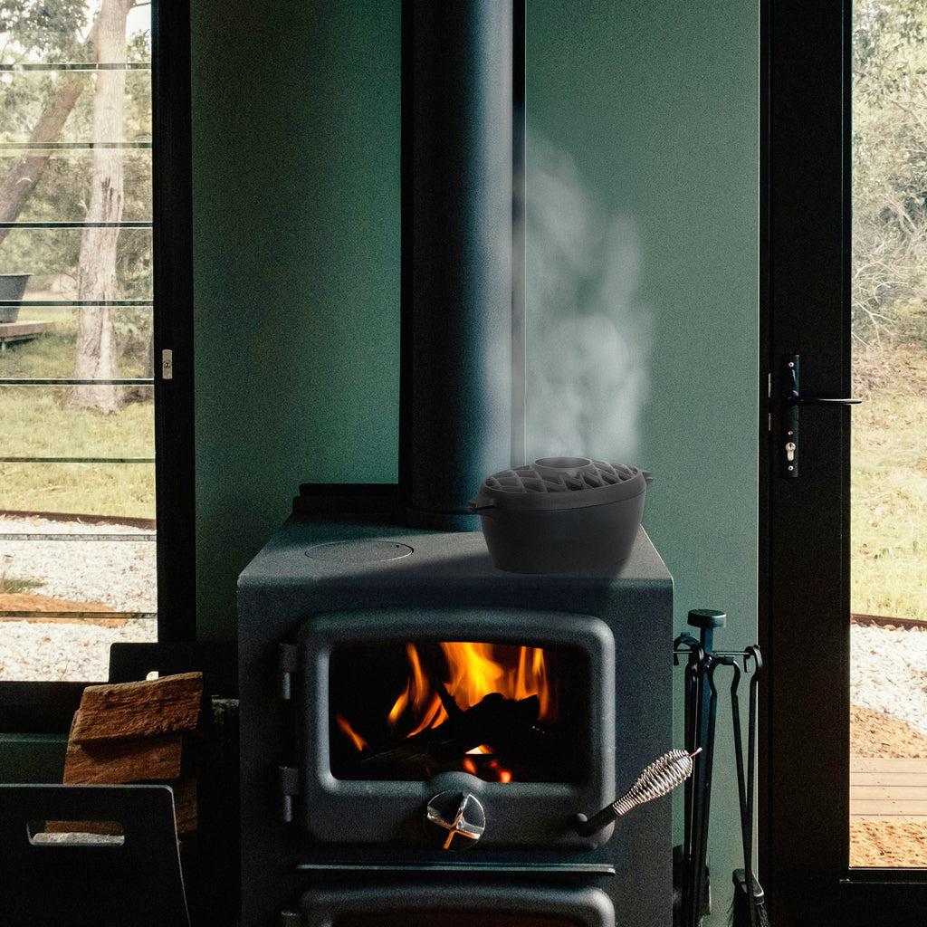 Humidificateur, 2,7 litres, en fonte émaillée