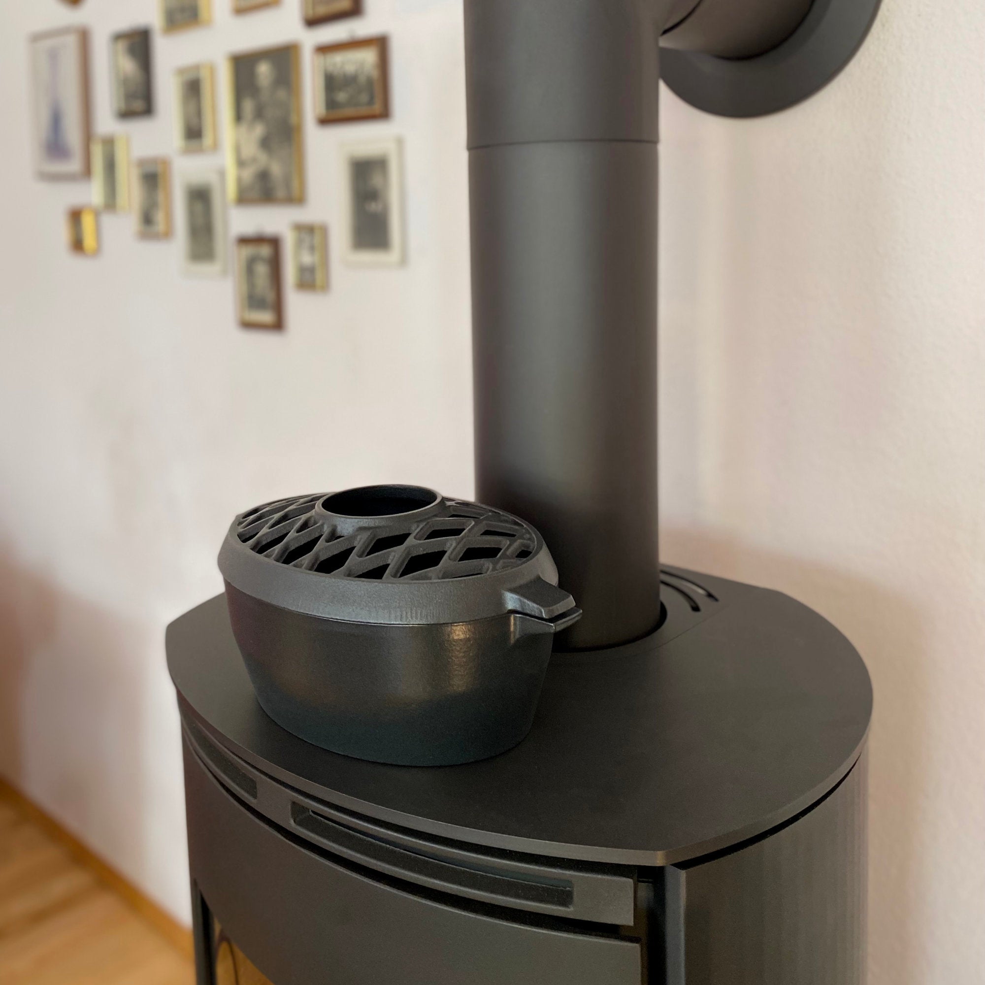 Humidificateur, 2,7 litres, en fonte émaillée