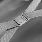Herringbone suitcases, set of 3, ABS travel suitcases, with combination lock
