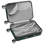 Herringbone suitcases, set of 3, ABS travel suitcases, with combination lock