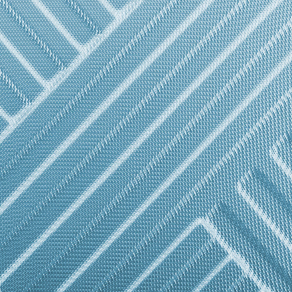 Herringbone suitcases, set of 3, ABS travel suitcases, with combination lock