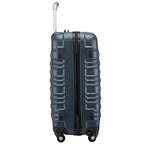 "Striped" suitcases, set of 4, ABS travel suitcases, with combination lock