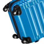 "Striped" suitcases, set of 4, ABS travel suitcases, with combination lock