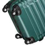 "Striped" suitcases, set of 4, ABS travel suitcases, with combination lock