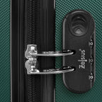 "Striped" suitcases, set of 4, ABS travel suitcases, with combination lock