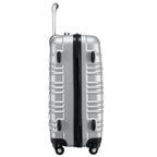 "Striped" suitcases, set of 4, ABS travel suitcases, with combination lock