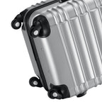 "Striped" suitcases, set of 4, ABS travel suitcases, with combination lock