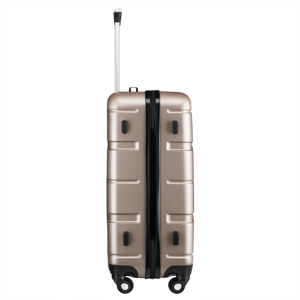 Valises « Rillen », lot de 4, valises de voyage en ABS, avec serrure à combinaison