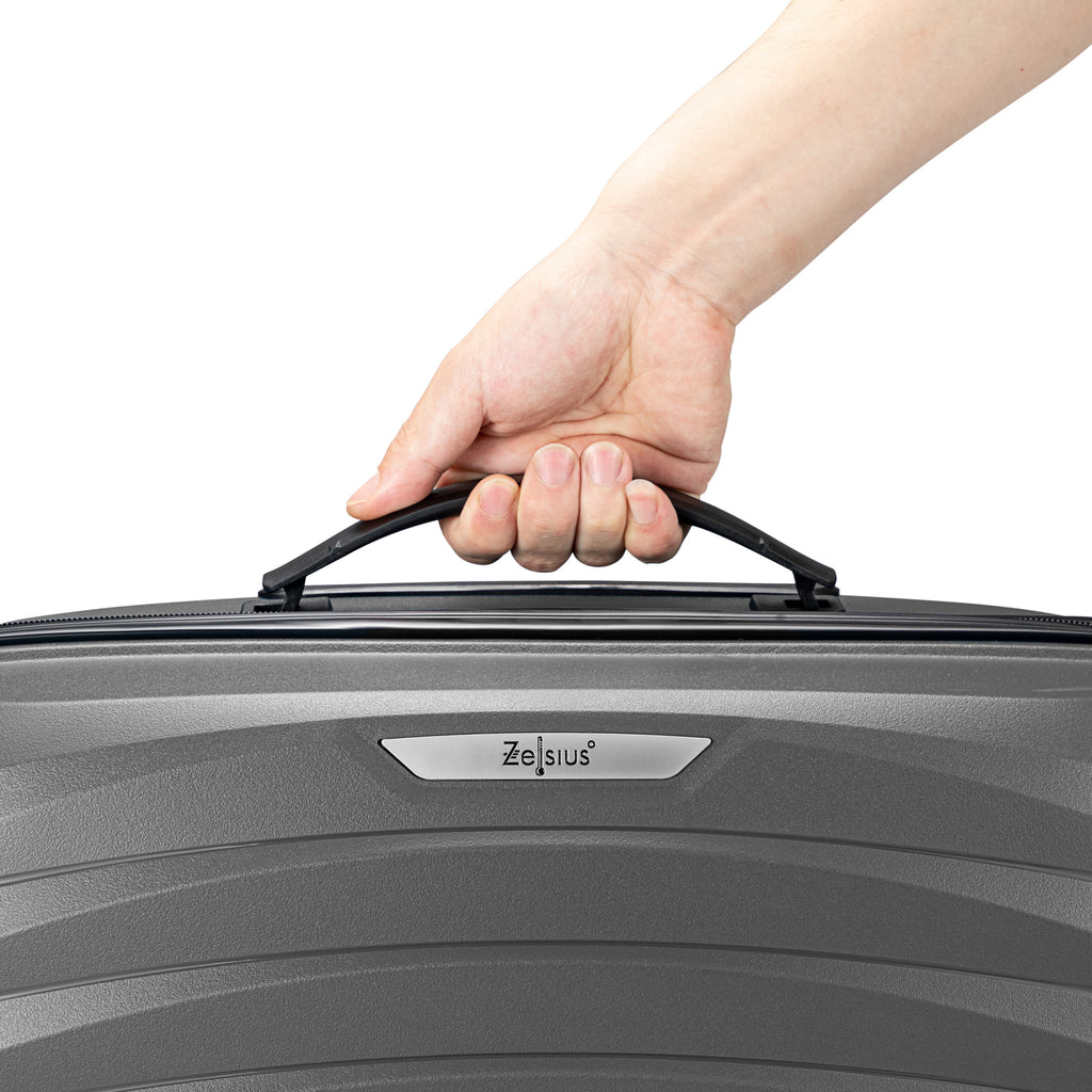 Valises « Wave », lot de 4, valises de voyage en ABS, avec serrure à combinaison