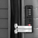 Valises « Wave », lot de 4, valises de voyage en ABS, avec serrure à combinaison