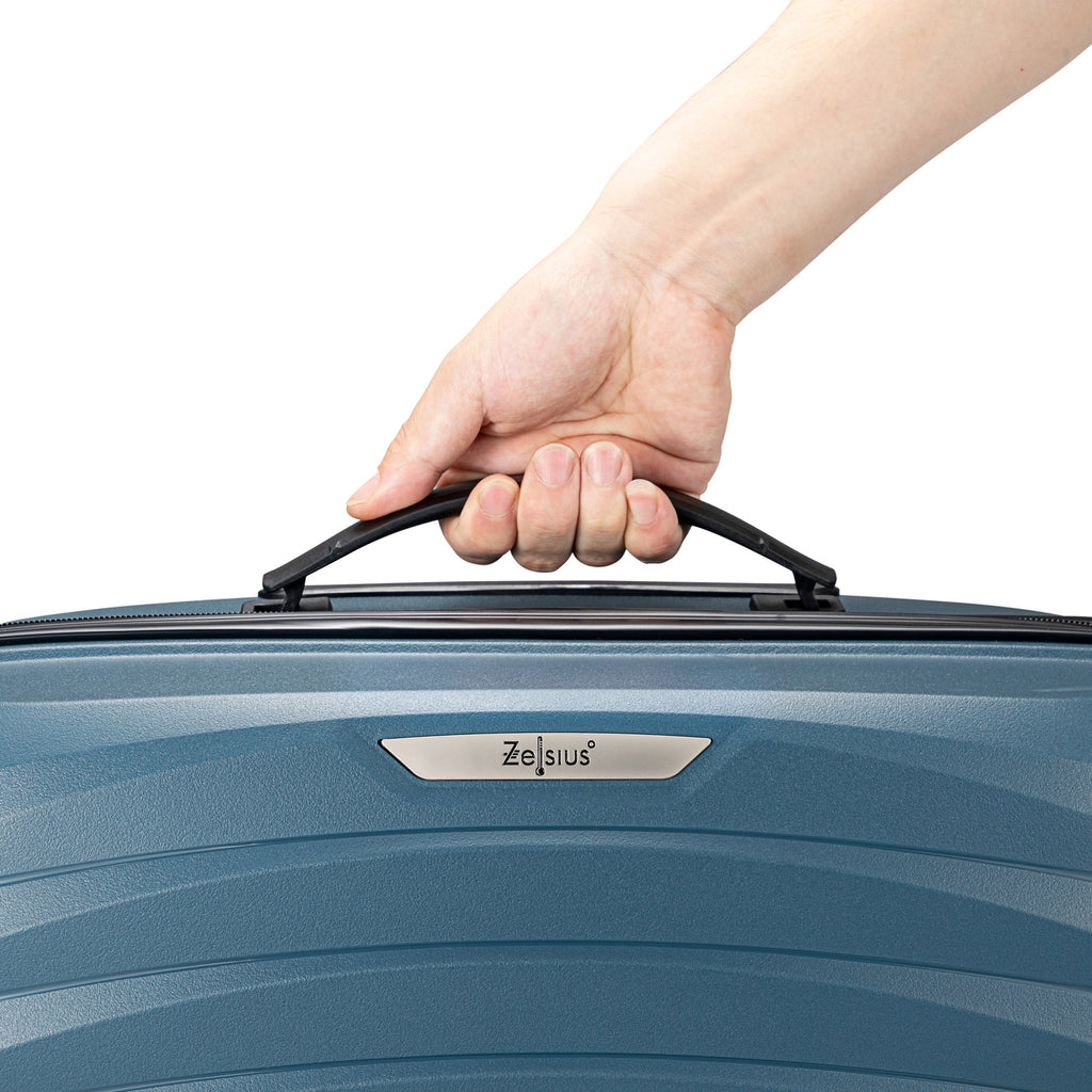 Valises « Wave », lot de 4, valises de voyage en ABS, avec serrure à combinaison