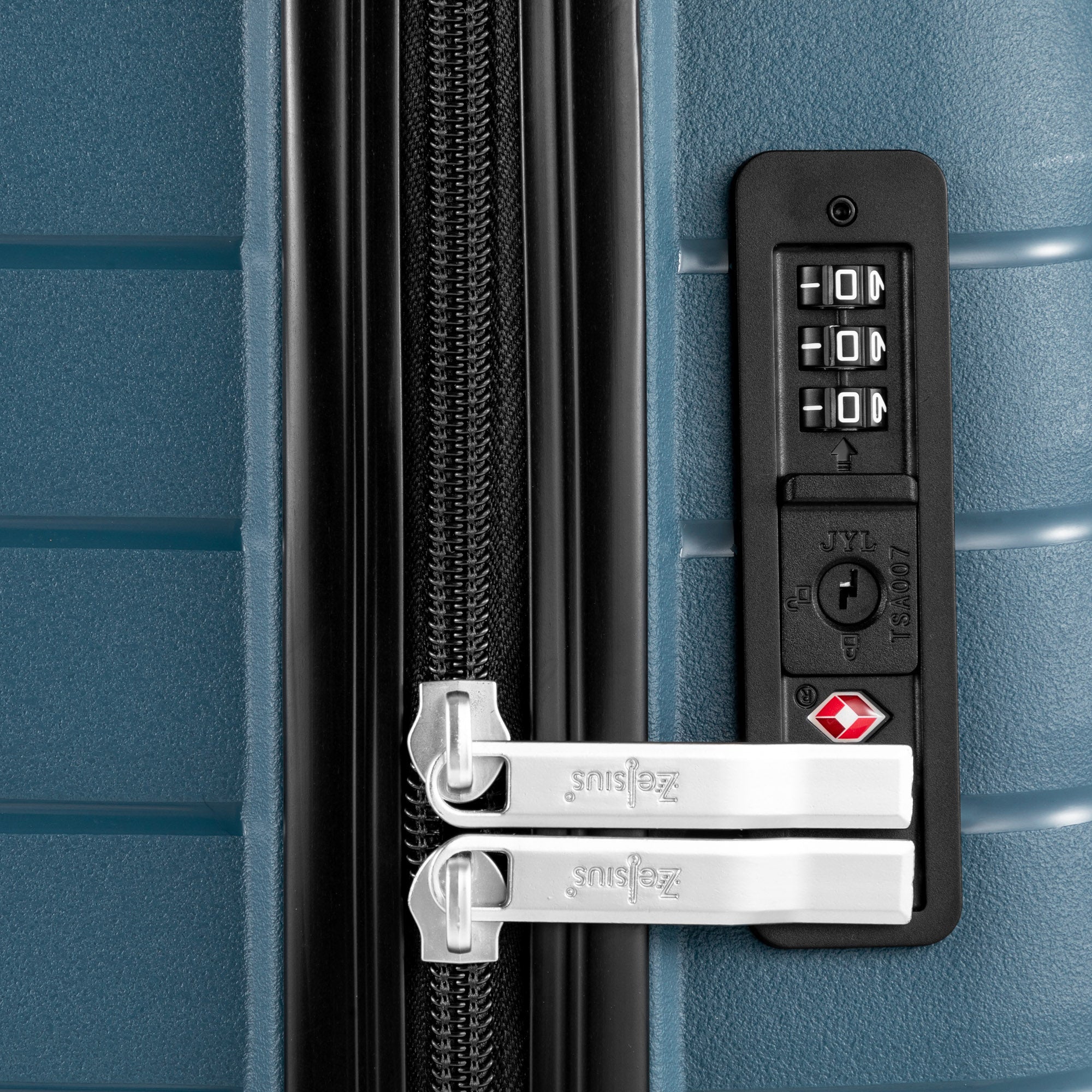 Valises « Wave », lot de 4, valises de voyage en ABS, avec serrure à combinaison