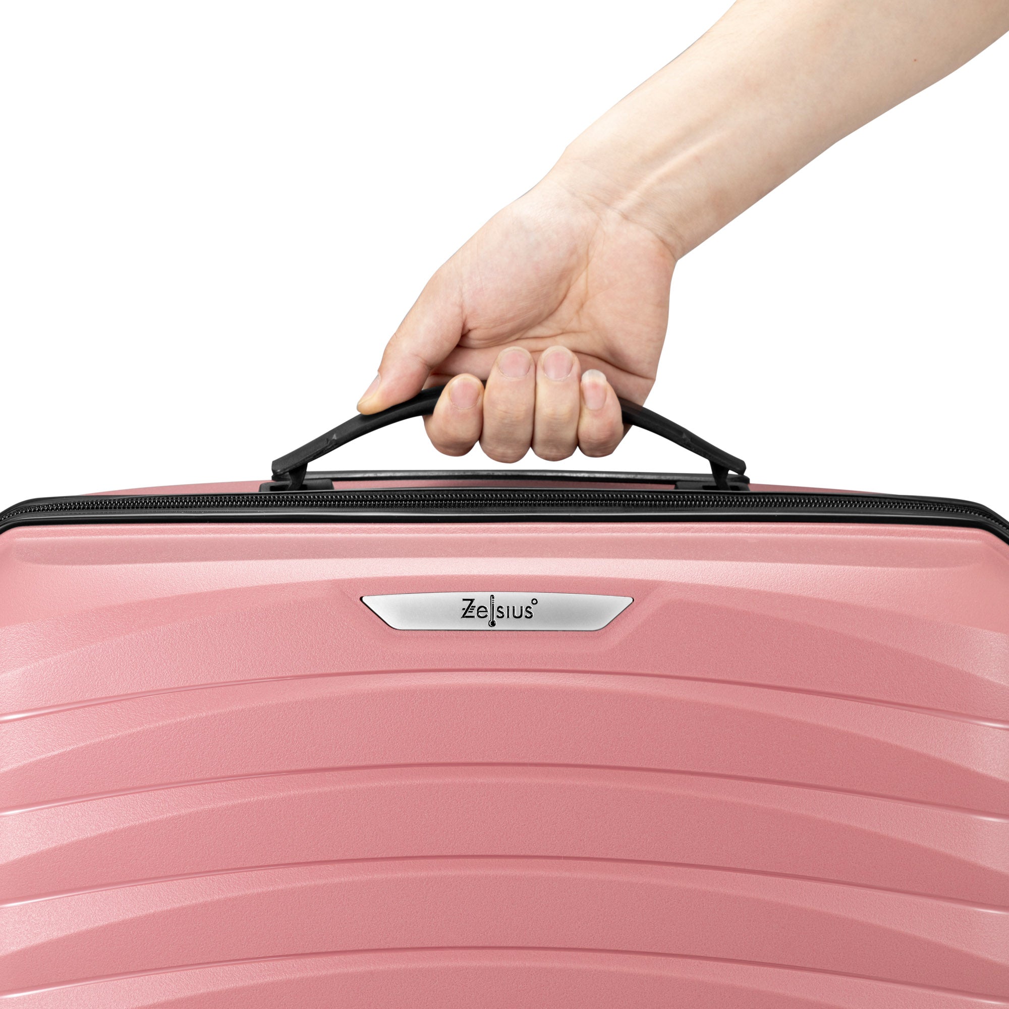 Valises « Wave », lot de 4, valises de voyage en ABS, avec serrure à combinaison