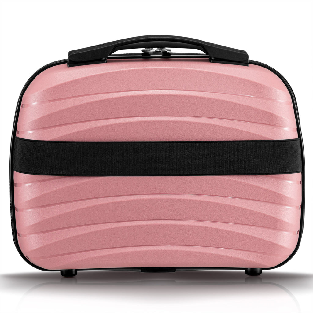 Valises « Wave », lot de 4, valises de voyage en ABS, avec serrure à combinaison