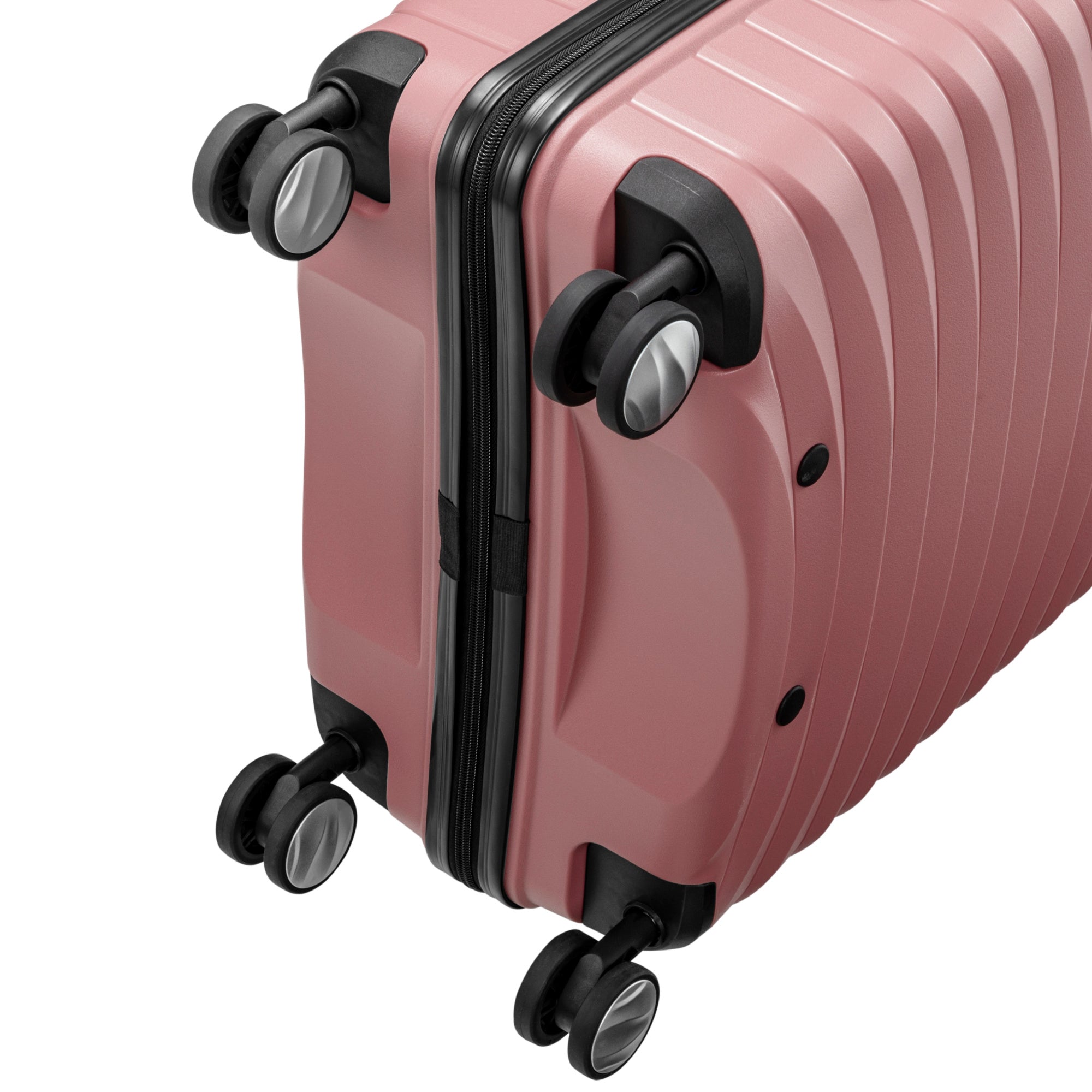 Valises « Wave », lot de 4, valises de voyage en ABS, avec serrure à combinaison