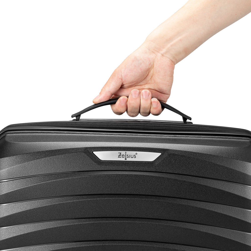 Valises « Wave », lot de 4, valises de voyage en ABS, avec serrure à combinaison