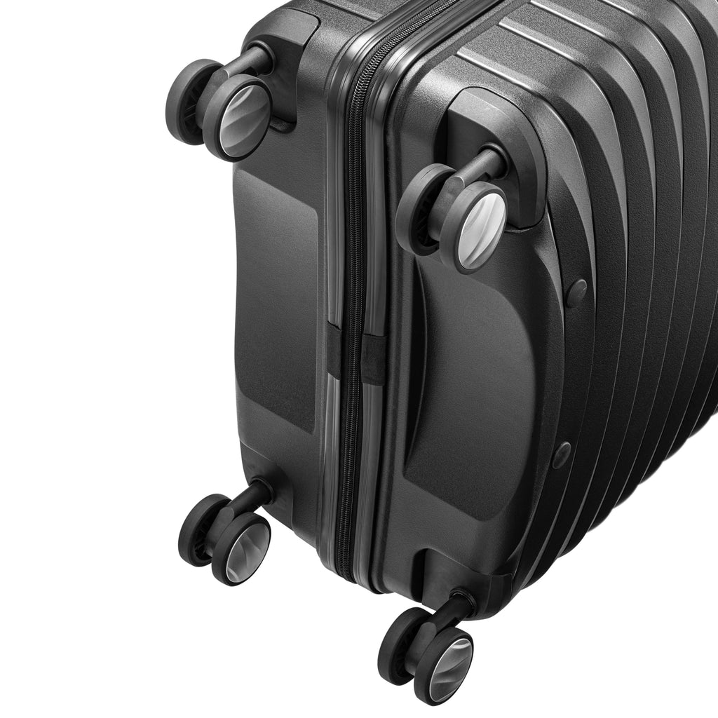 Valises « Wave », lot de 4, valises de voyage en ABS, avec serrure à combinaison