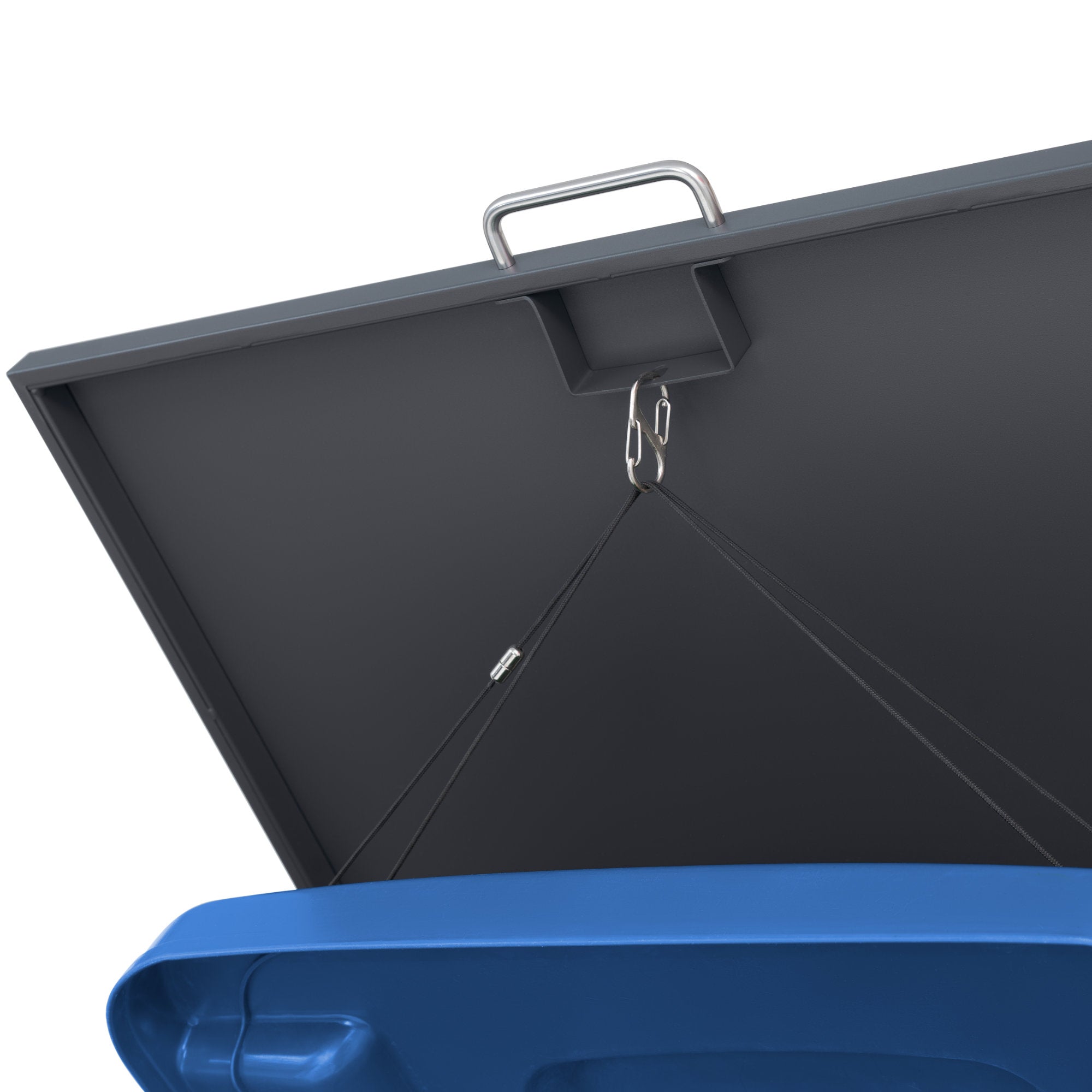 Boîte de rangement pour poubelles, lot de 4, anthracite RAL 7016