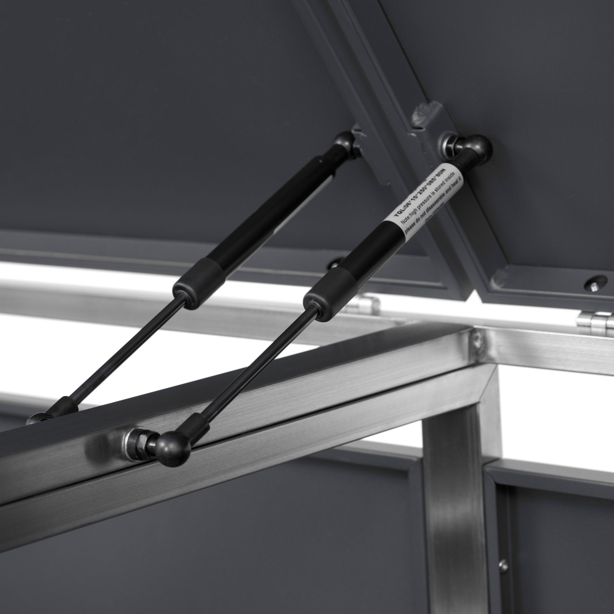 Boîte de rangement pour poubelles, lot de 3, anthracite RAL 7016