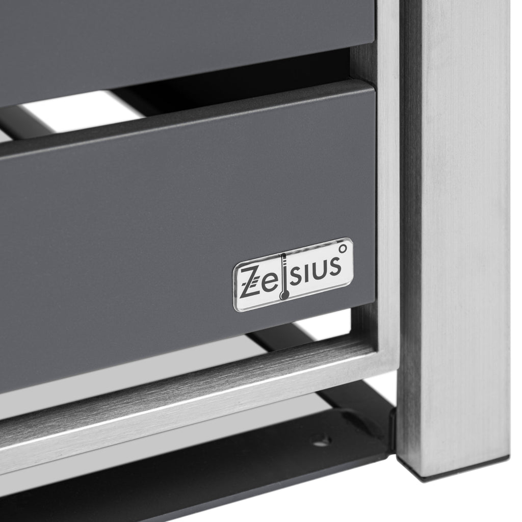 Mülltonnenbox, 2er Set, Anthrazit RAL 7016