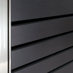 Boîte de rangement pour poubelles, anthracite RAL 7016, éléments en acier inoxydable