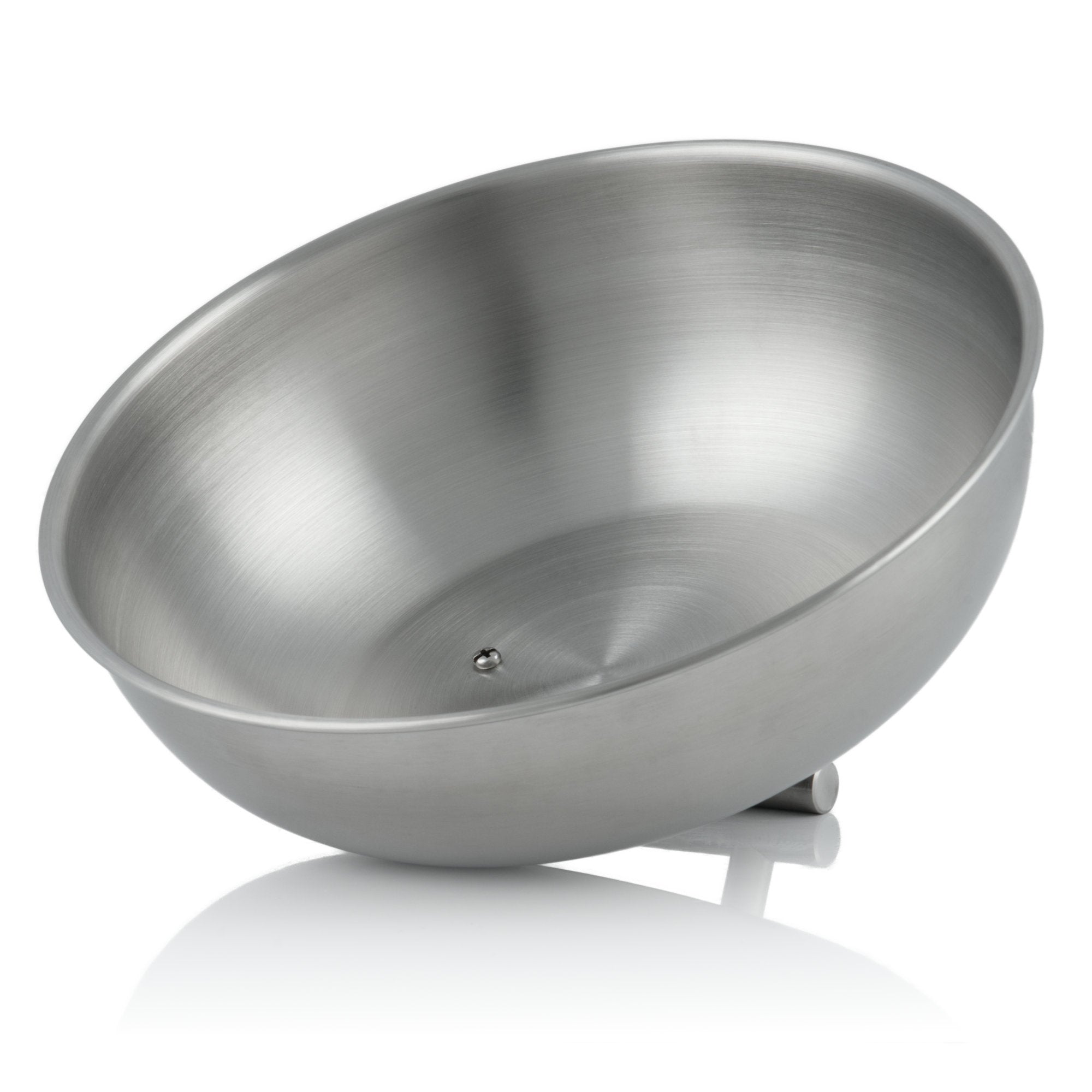 Dôme chauffant, Ø 23 cm, acier inoxydable, poignée angulaire