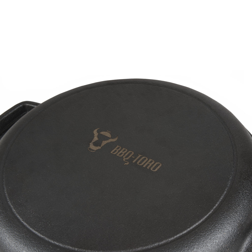 Cast iron pot, 5 liters, cast iron, including pan lid