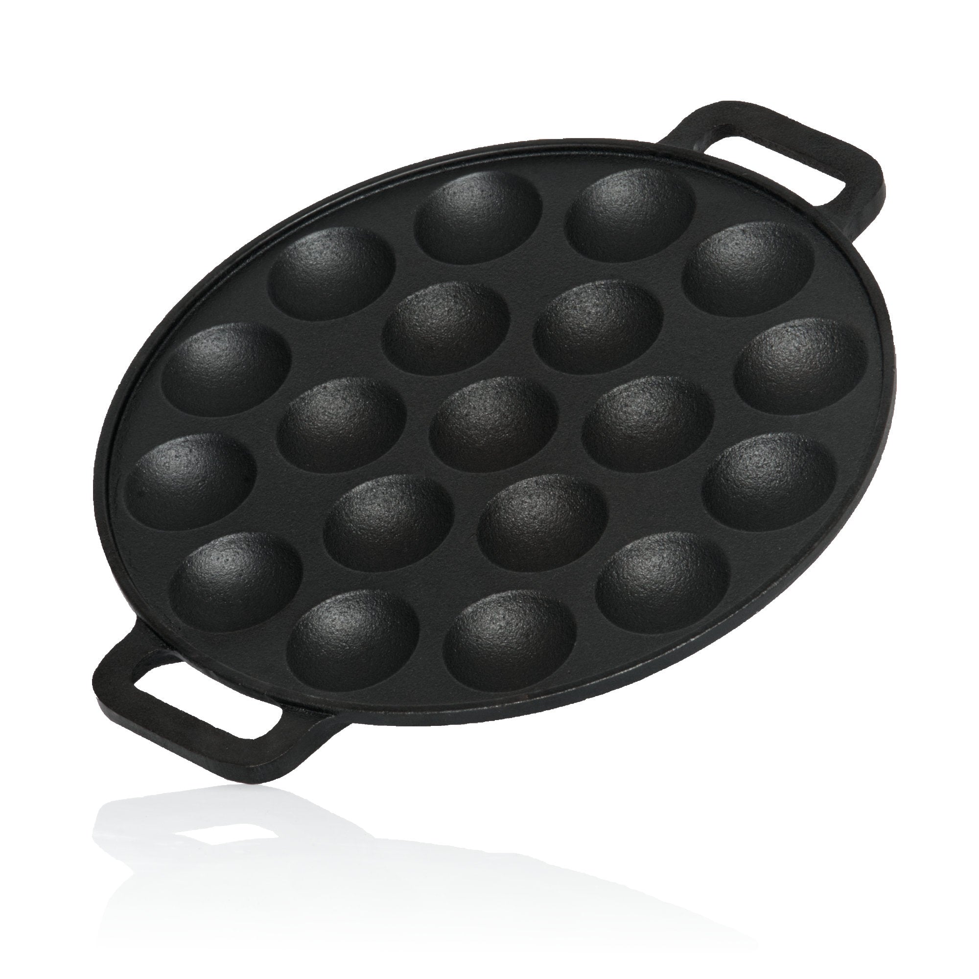 Poffertjes pan, Ø 24 cm, for 19 mini pancakes