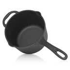 Casserole en fonte, 2 litres, avec couvercle