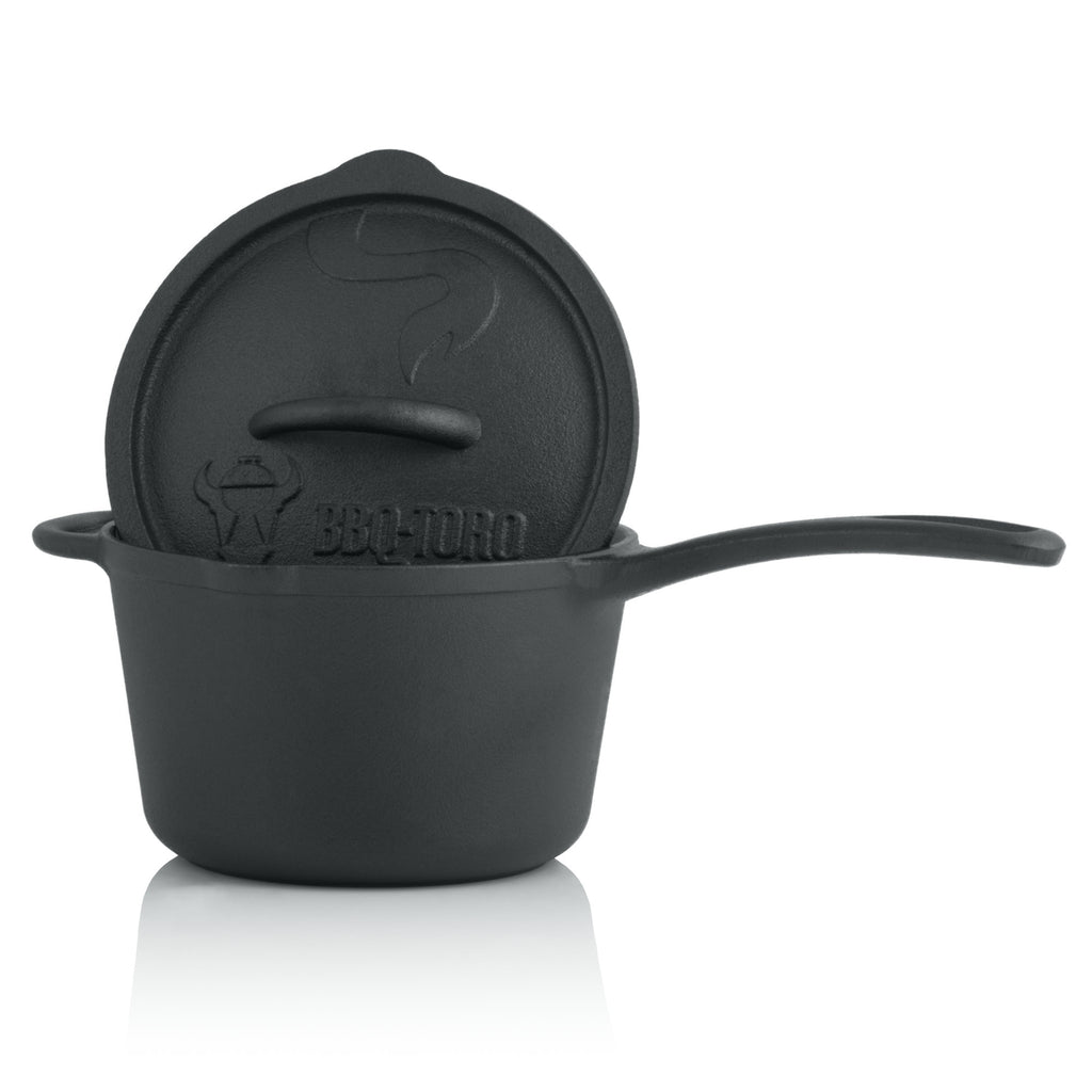 Casserole en fonte, 2 litres, avec couvercle