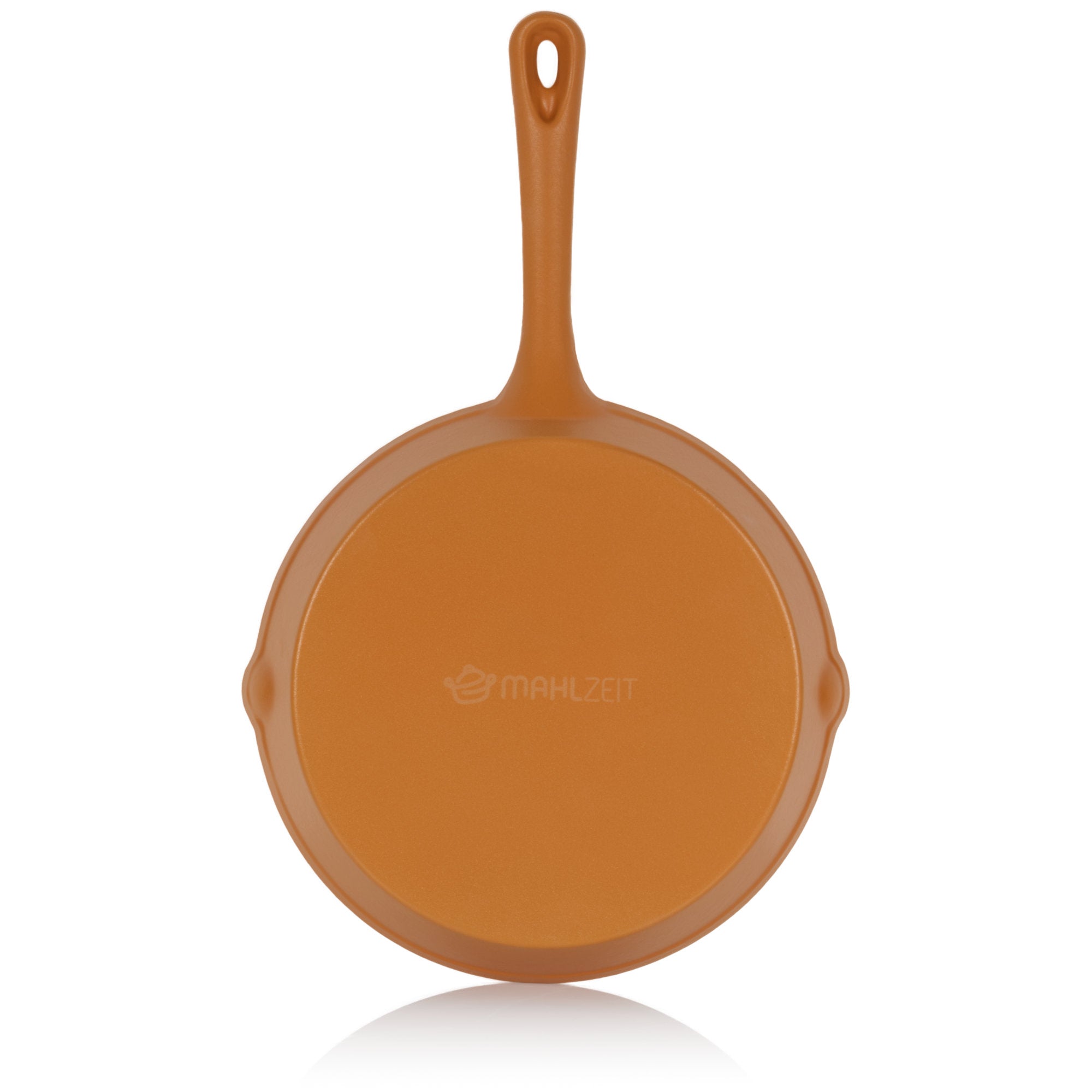 Frying pan, Ø 24 cm, cast iron, enamelled, with two spouts