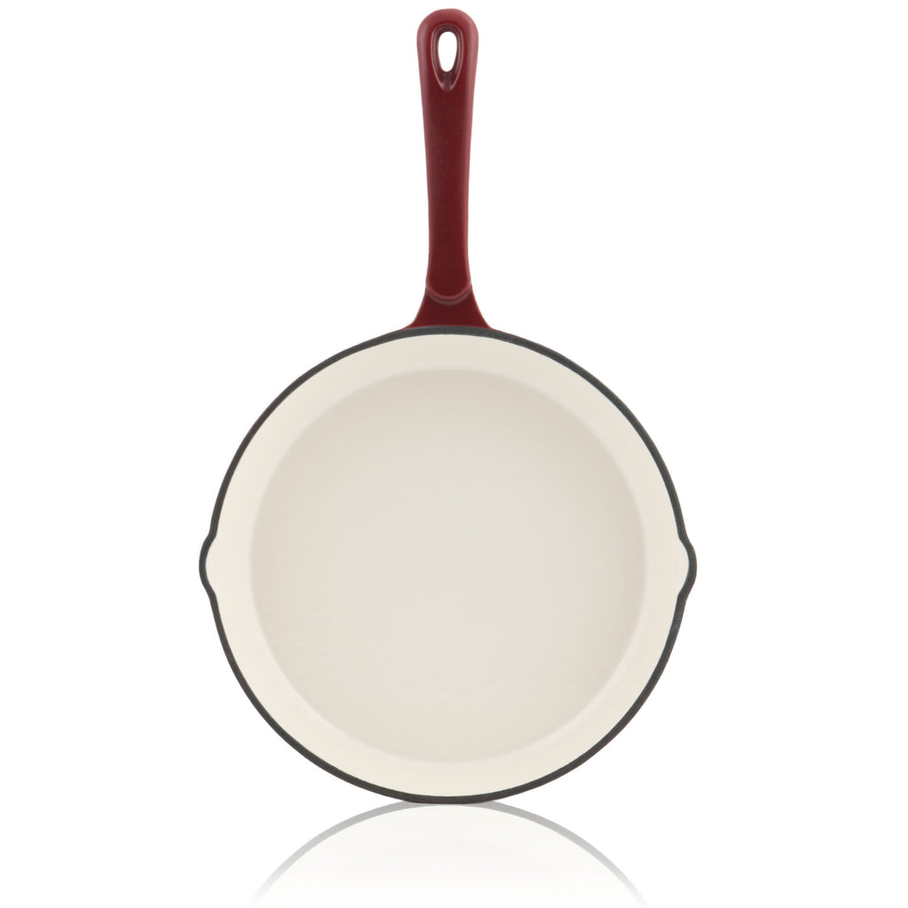 Batterie de cuisine, 3 pièces, en fonte émaillée