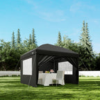 Pavillon avec parois latérales, 3 x 3 m, pliable, sac inclus.