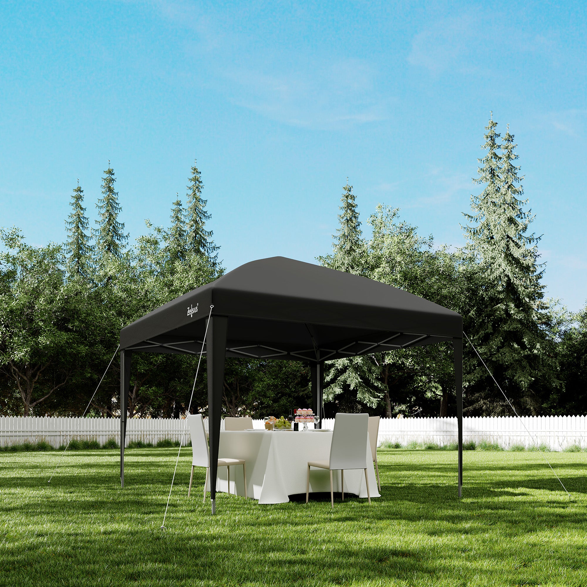 Pavillon, 3 x 3 m, faltbar, inkl. Tasche