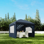 Pavillon avec parois latérales, 3 x 3 m, pliable, sac inclus.