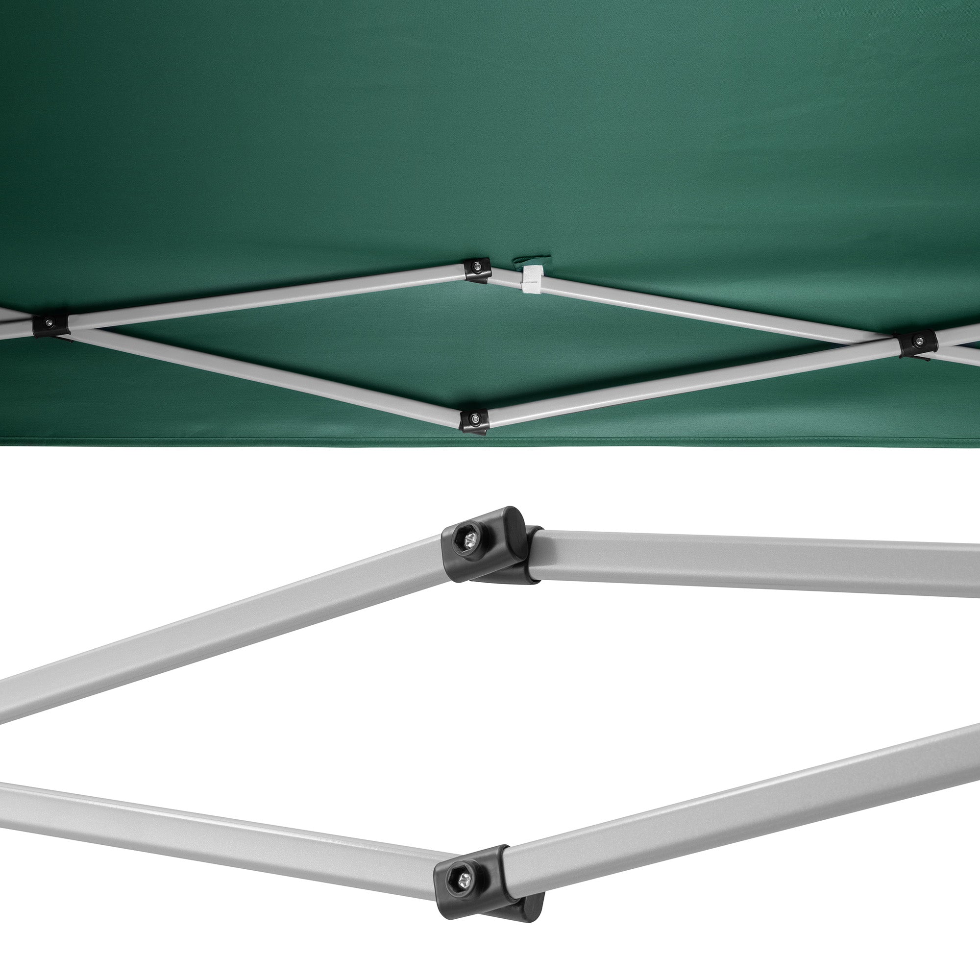 Pavilion with side walls, 3 x 3 m, foldable, including bag.