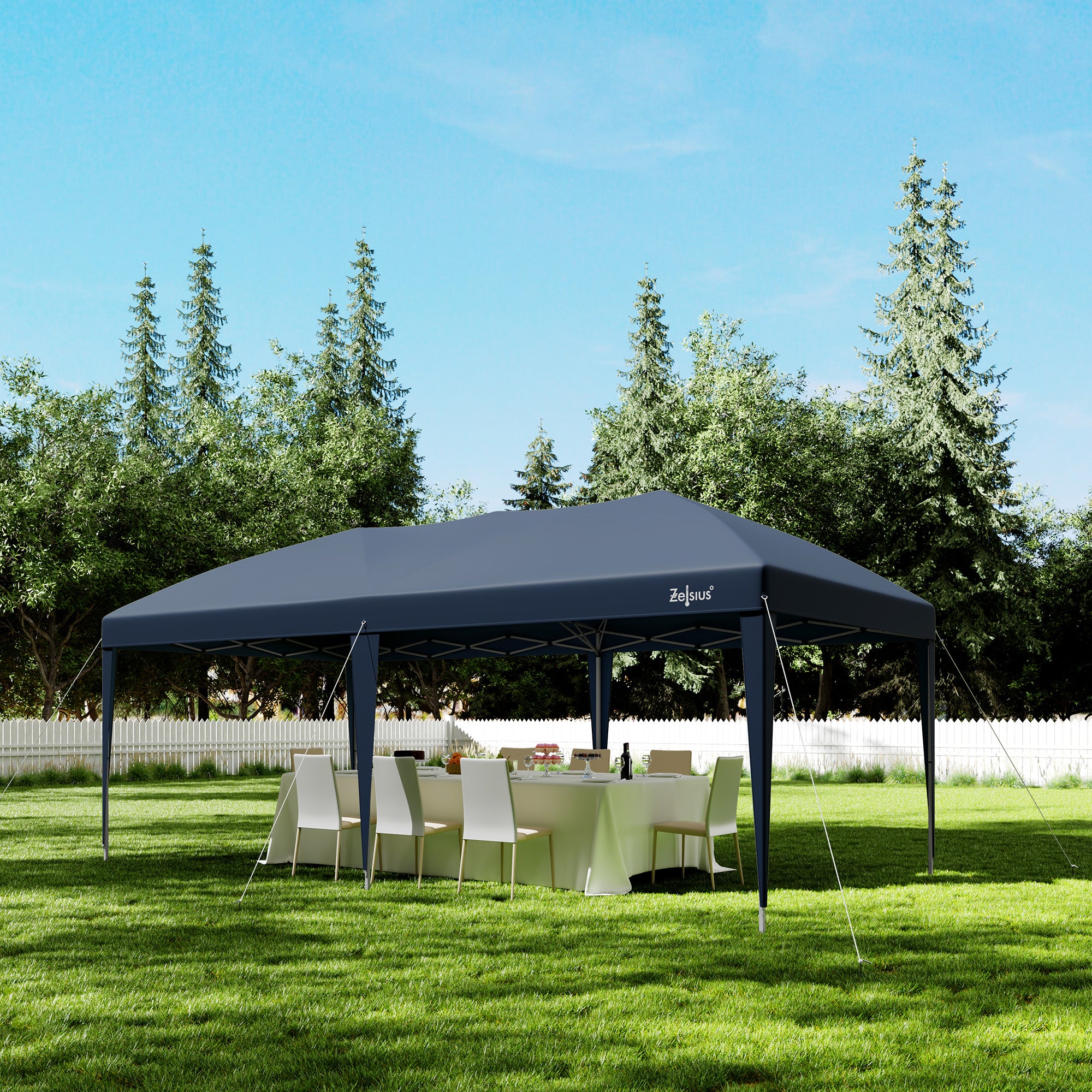 Pavilion, 3 x 6 m, foldable, including bag