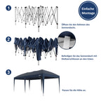 Pavillon, 3 x 6 m, faltbar, inkl. Tasche