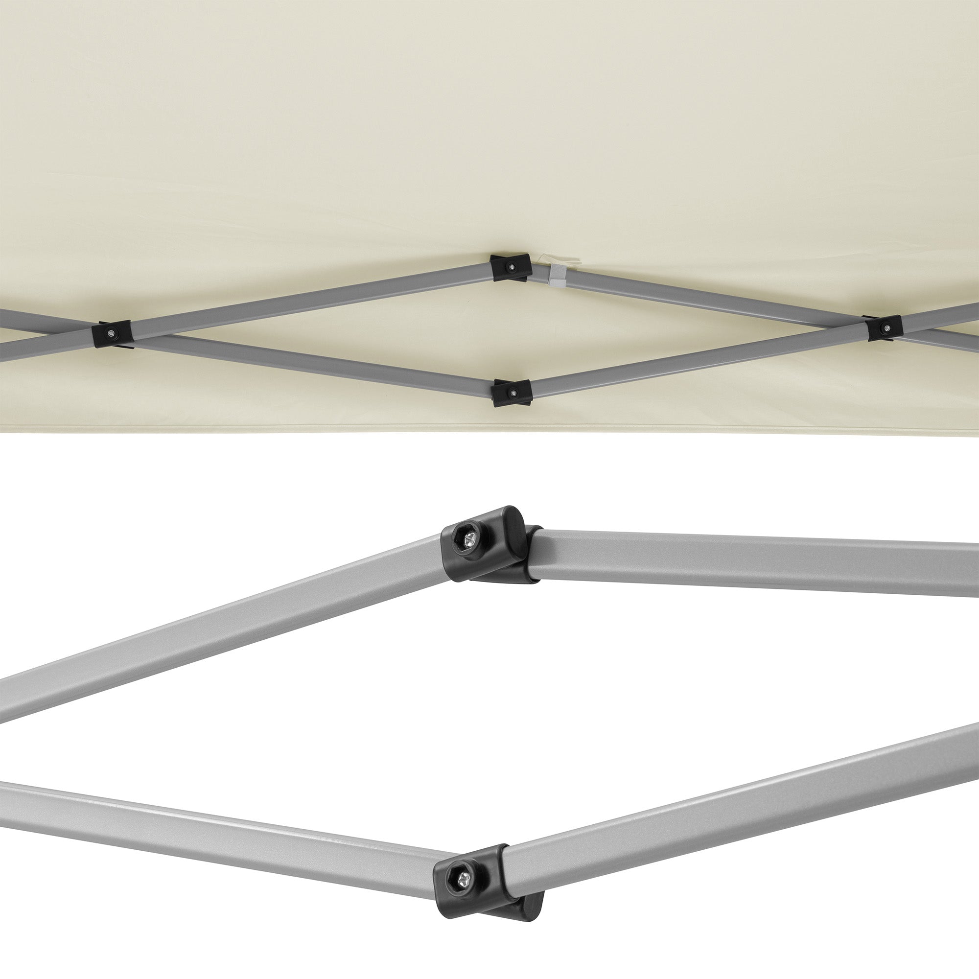 Pavilion with side walls, 3 x 6 m, foldable, including bag.