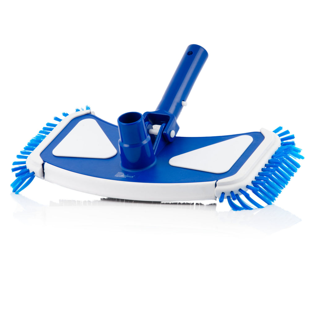 Pool brush, including side brushes, for Ø 32 / 38 mm hose