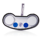 Brosse de piscine, avec soupapes de pression, pour tuyau de Ø 32/38 mm