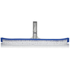 Brosse de piscine, y compris les coins arrondis, pour perche télescopique
