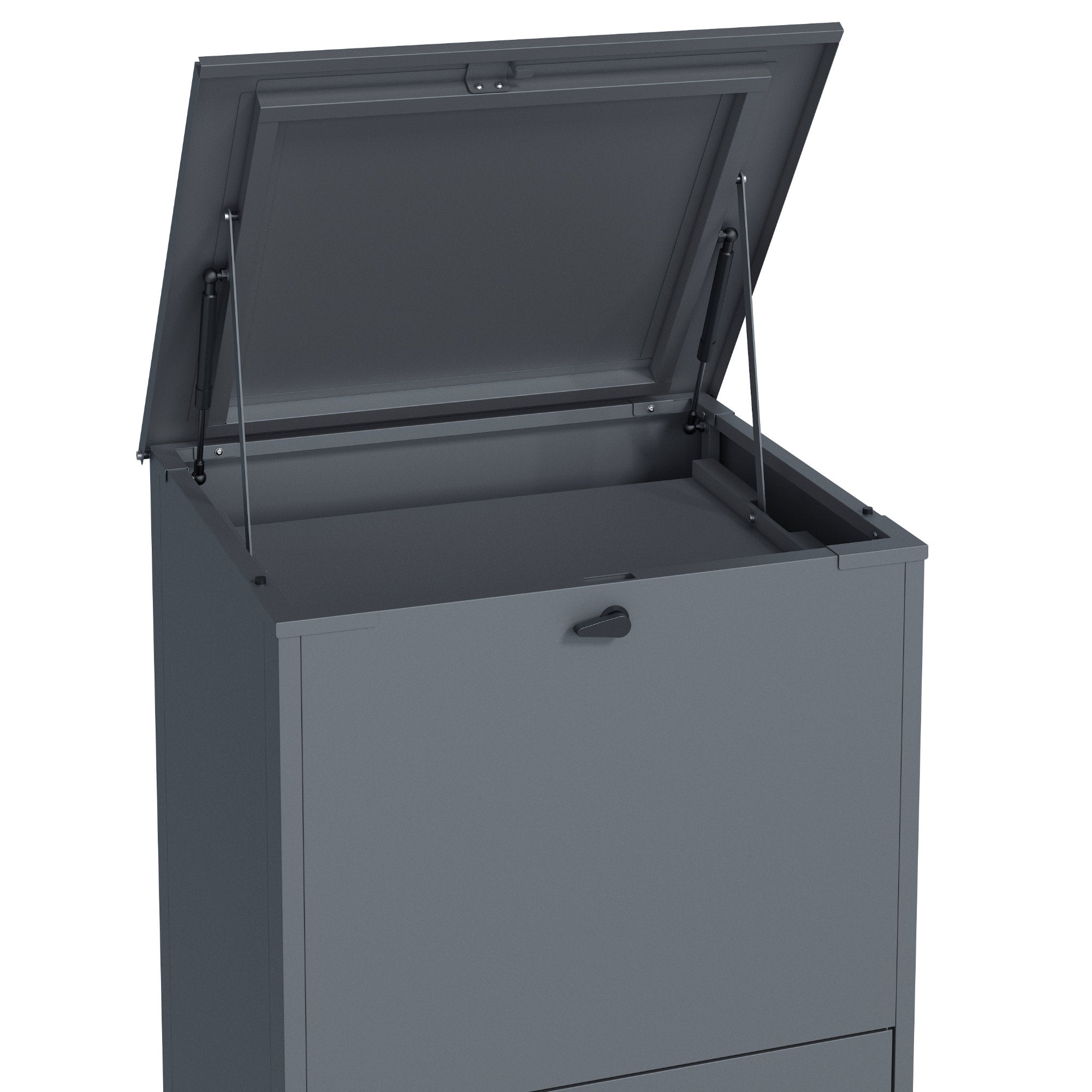 Paketbox, RAL 7016 Anthrazit, pulverbeschichteter Stahl