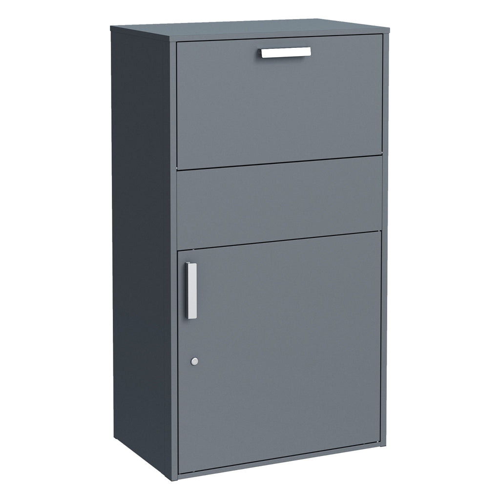 Paketbox, RAL 7016 Anthrazit, pulverbeschichteter Stahl