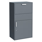 Paketbox, RAL 7016 Anthrazit, pulverbeschichteter Stahl