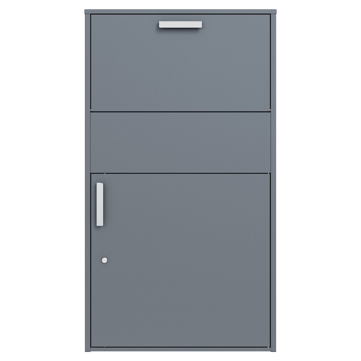 Paketbox, RAL 7016 Anthrazit, pulverbeschichteter Stahl