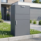 Paketbox, RAL 7016 Anthrazit, pulverbeschichteter Stahl