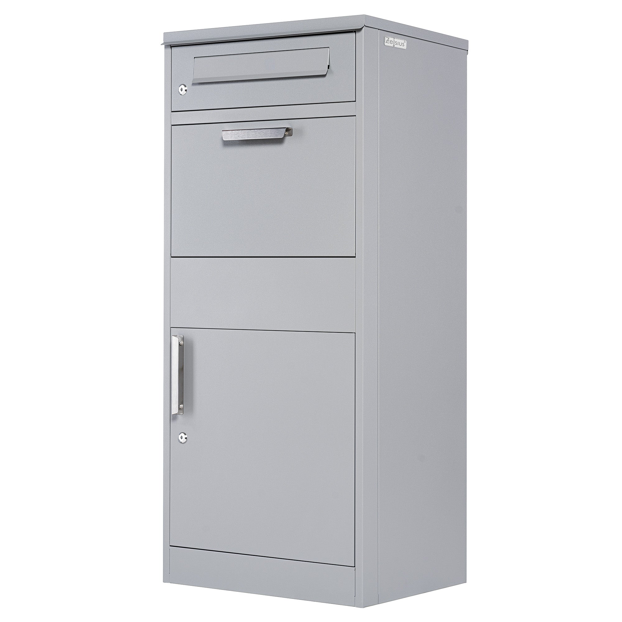 Paketbriefkasten, pulverbeschichteter Stahl, RAL7016 Anthrazit