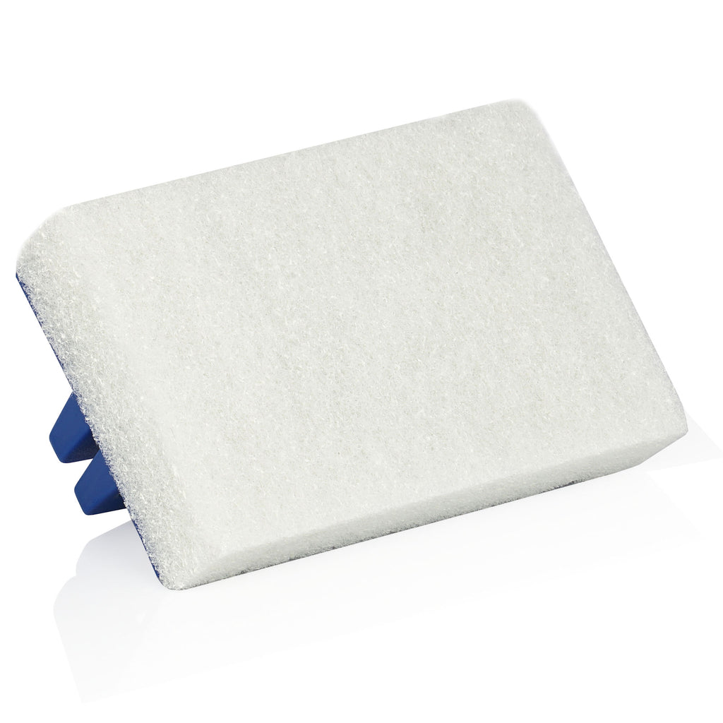 Pool sponge, 14.5 x 9 x 6.5 cm, including handle